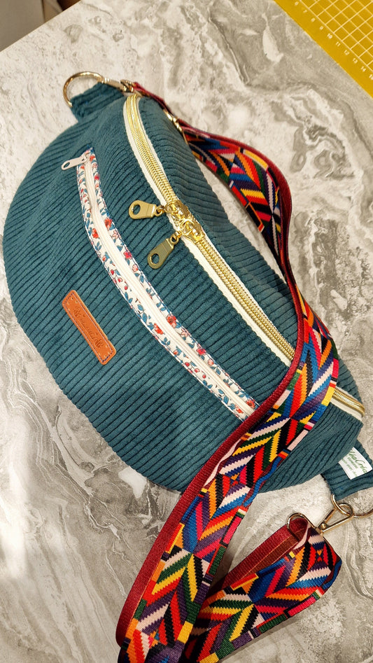 La Bana'Moov, le sac banane pratique et stylé (Choix des tissus en photo)