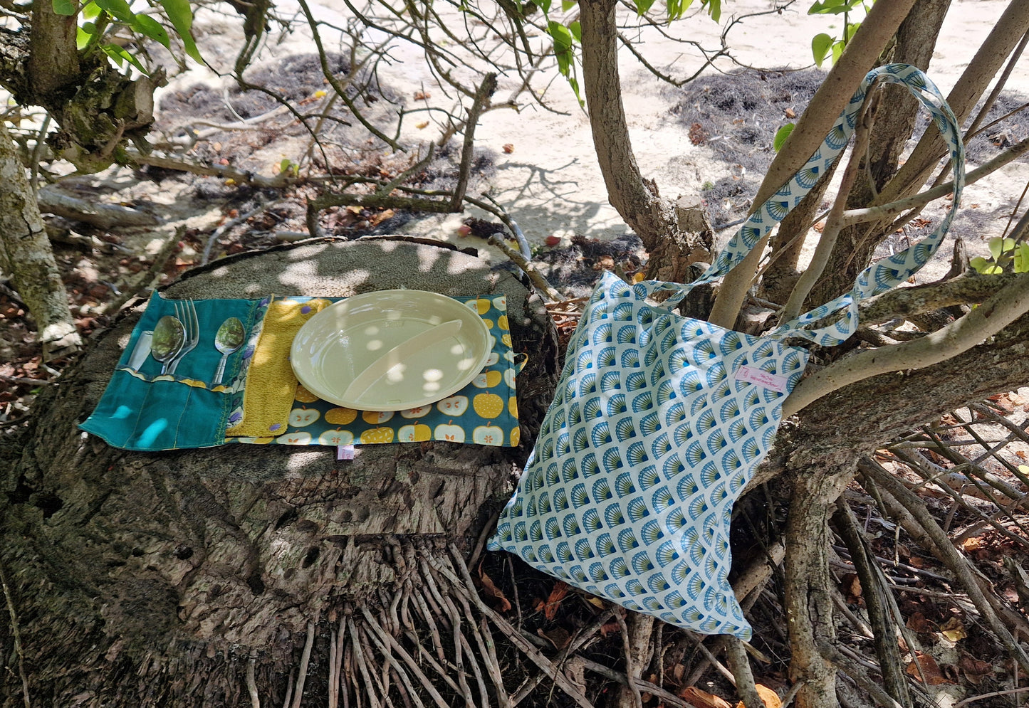 Le Tote Bag Coloré (Choix des tissus en photo)