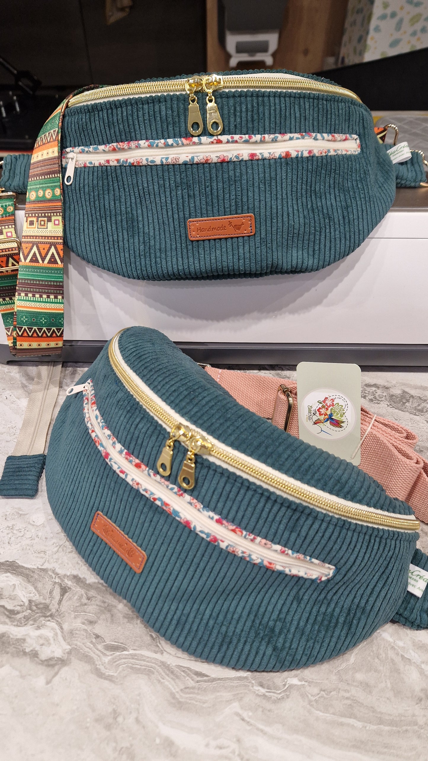 La Bana'Moov, le sac banane pratique et stylé (Choix des tissus en photo)