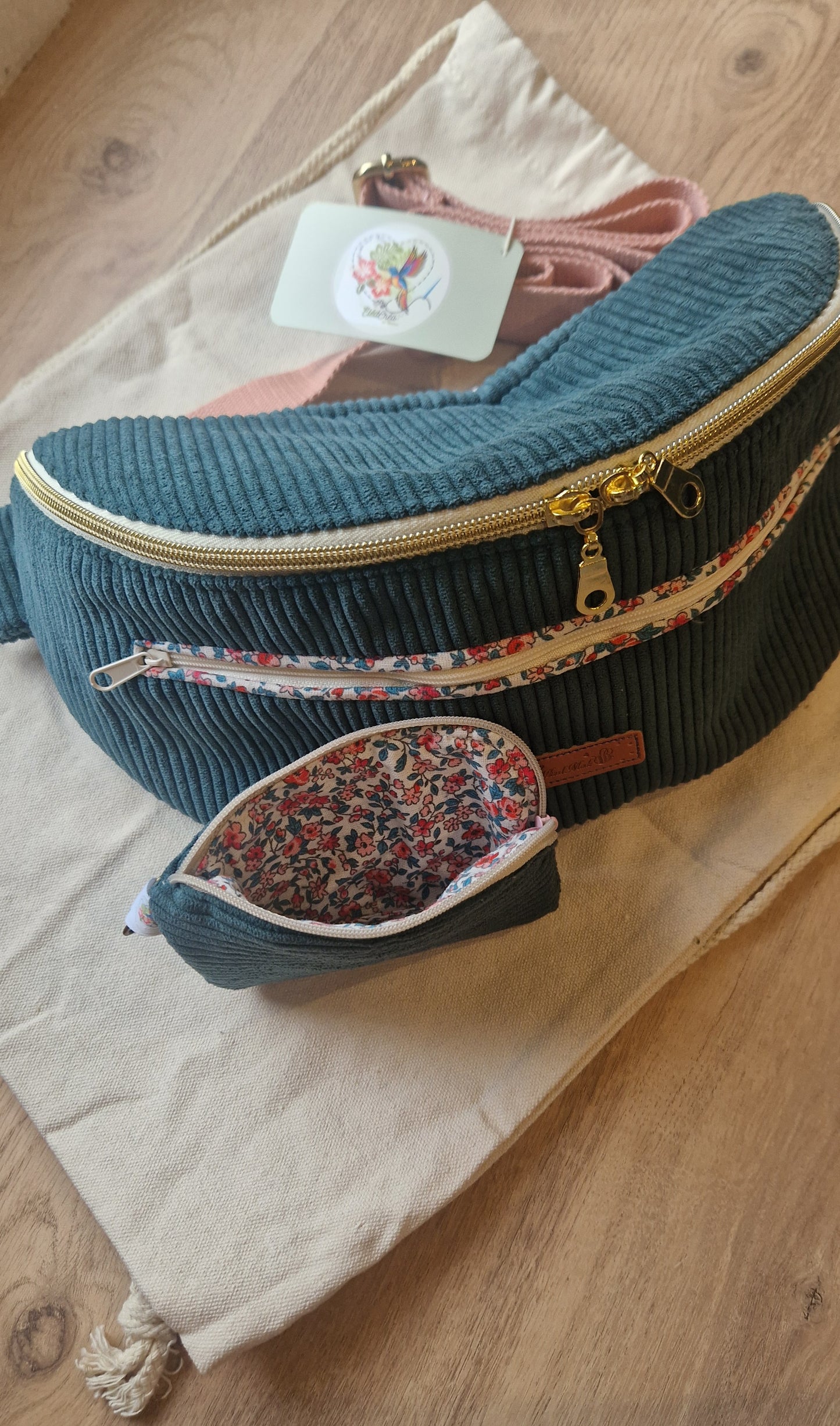La Bana'Moov, le sac banane pratique et stylé (Choix des tissus en photo)