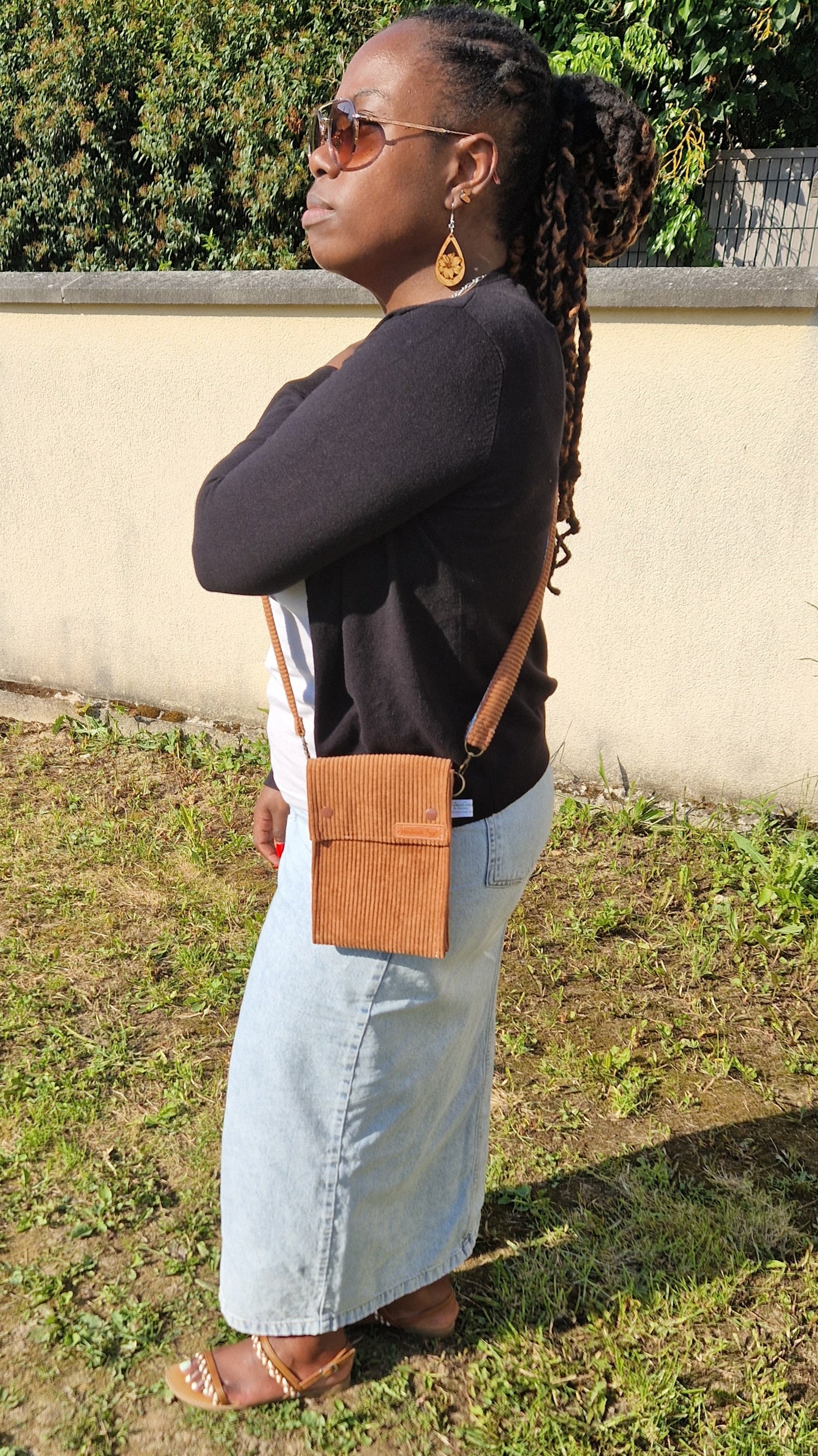 Pockett, La pochette bandoulière pratique & stylée (Choix des tissus en photo)