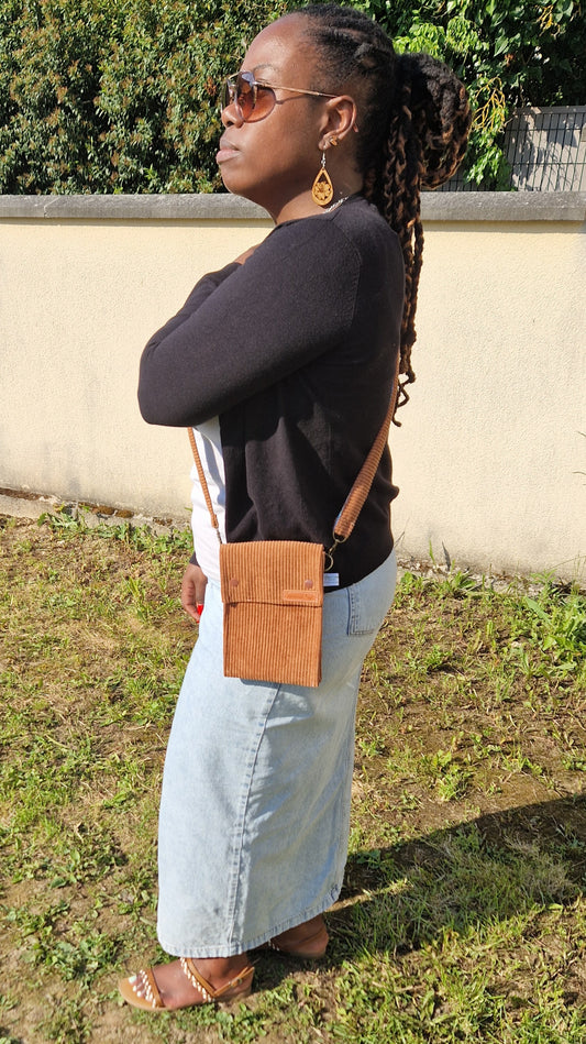 Pockett, La pochette bandoulière pratique & stylée (Choix des tissus en photo)