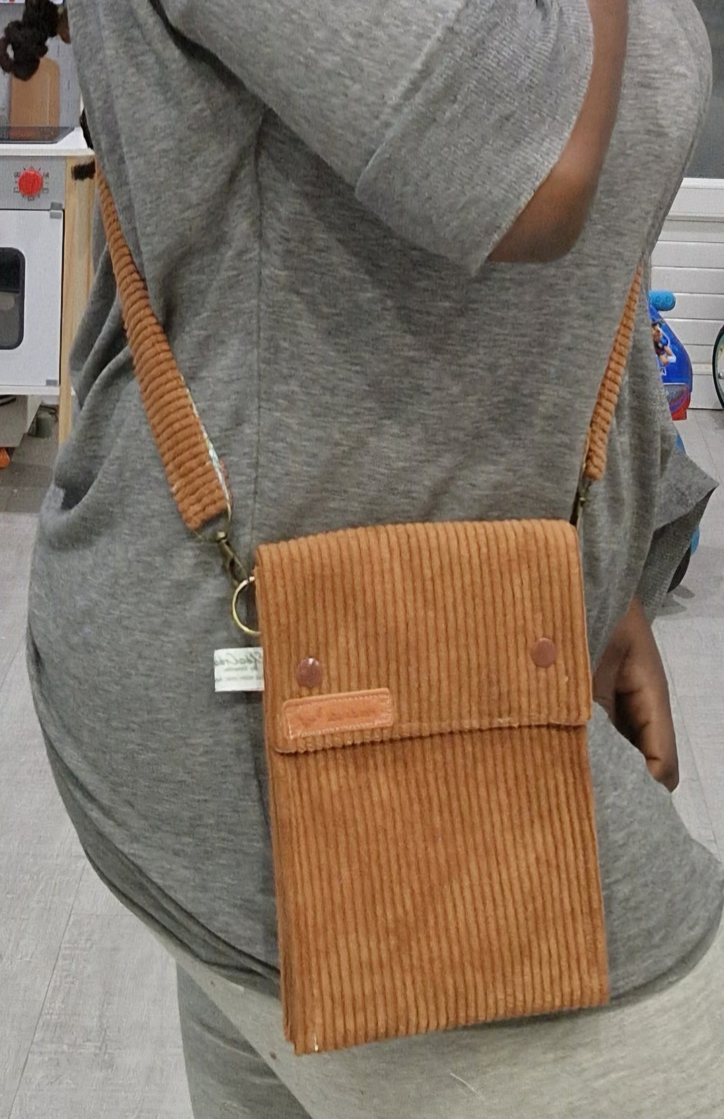 Pockett, La pochette bandoulière pratique & stylée (Choix des tissus en photo)