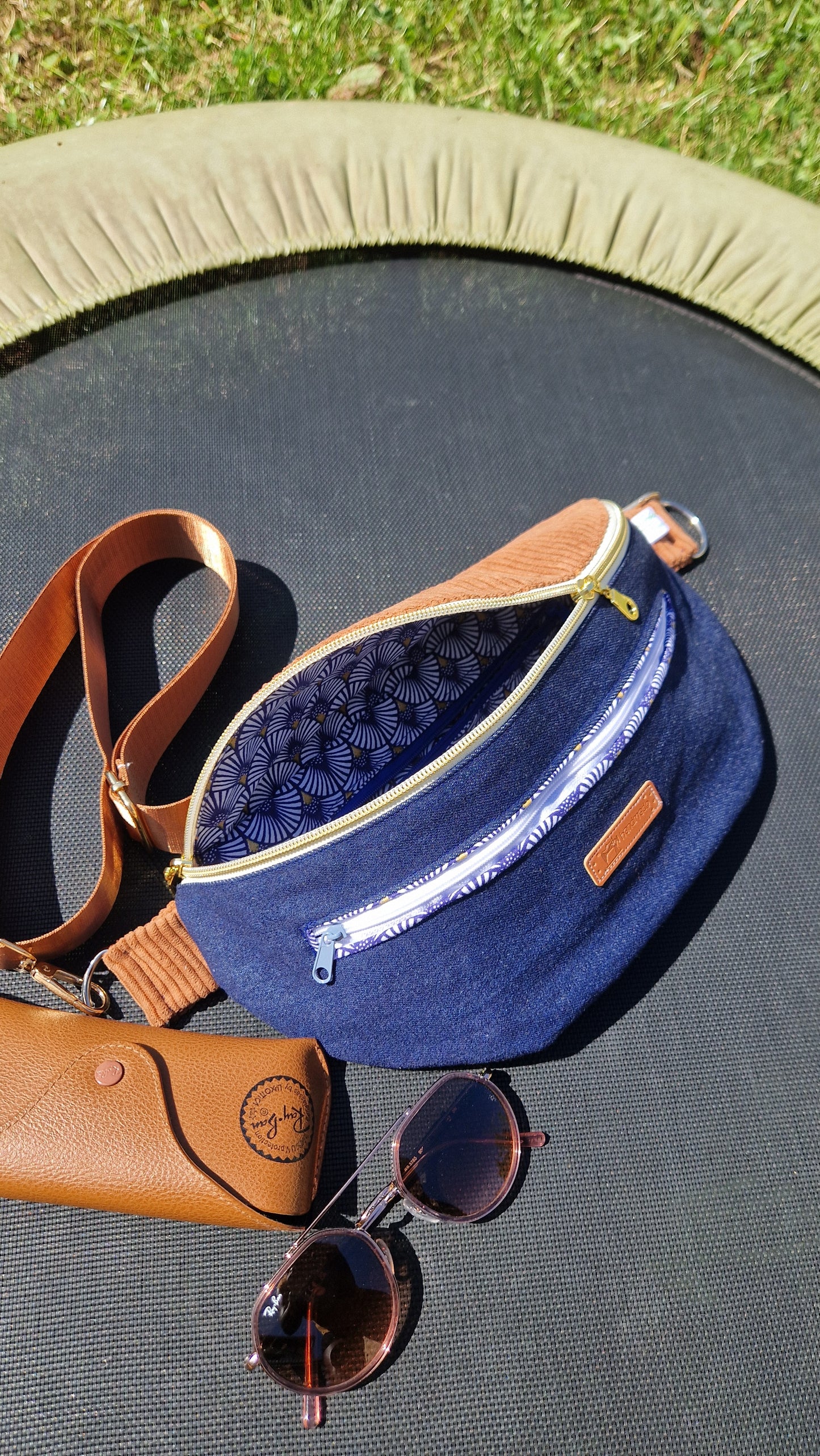 La Bana'Moov, le sac banane pratique et stylé (Choix des tissus en photo)
