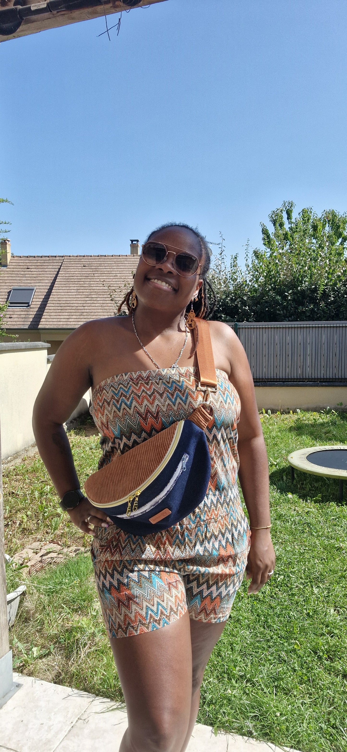 La Bana'Moov, le sac banane pratique et stylé (Choix des tissus en photo)