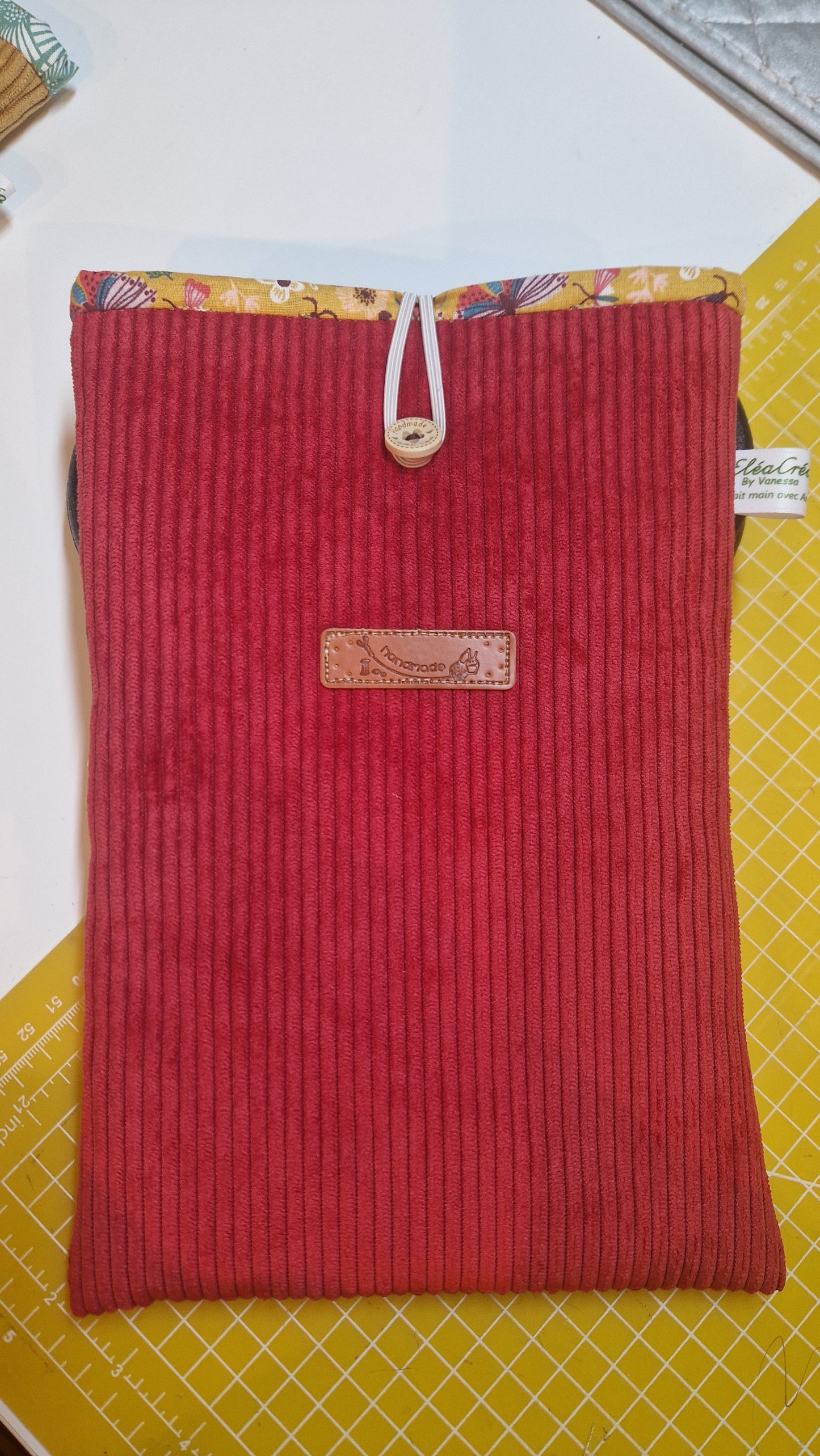Bookinet, Housse de livre stylée ! (Choix des tissus en photo)