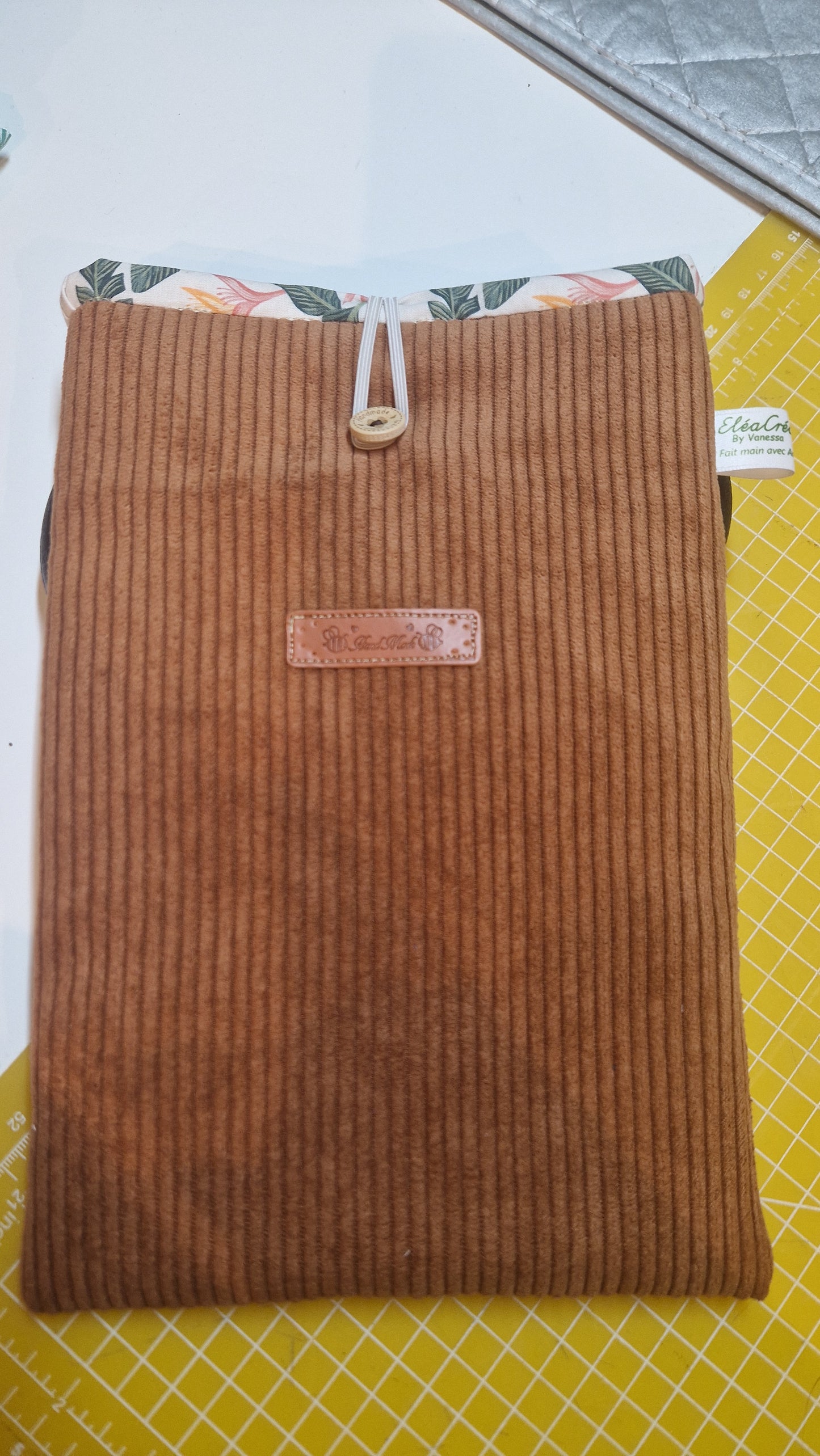 Bookinet, Housse de livre stylée ! (Choix des tissus en photo)