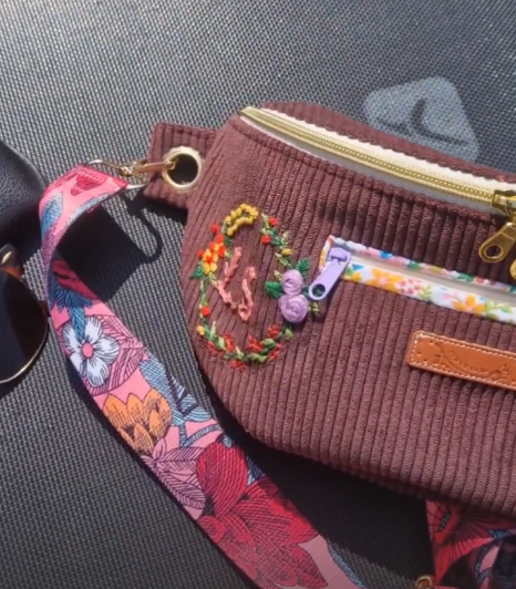 La Bana'Moov, le sac banane pratique et stylé (Choix des tissus en photo)